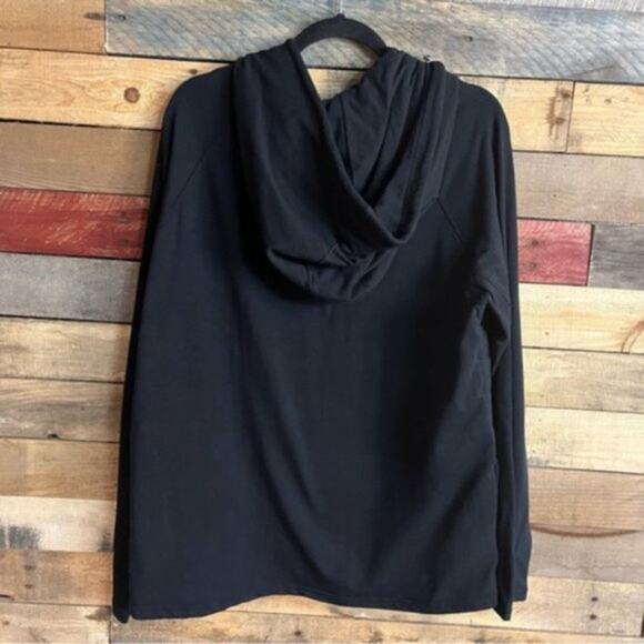 Zyia Black Combo Pocket Hooded Sweatshirt‎ Size XXL - Picture 2 of 10